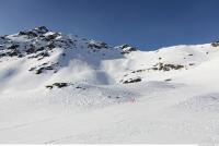 Photo Texture of Background Snowy Mountains